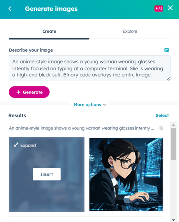 KB - Inserir Imagem AI