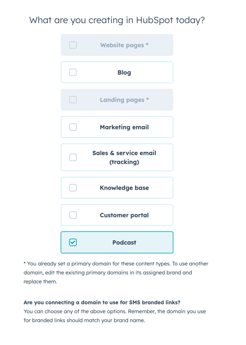 connect domain page