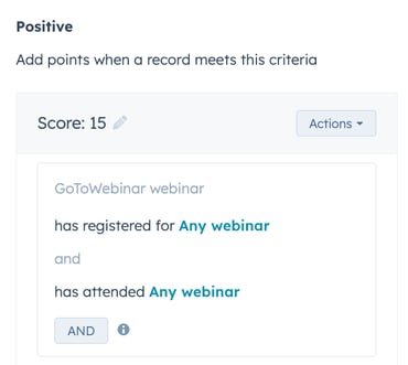 gotowebinar hubspot score