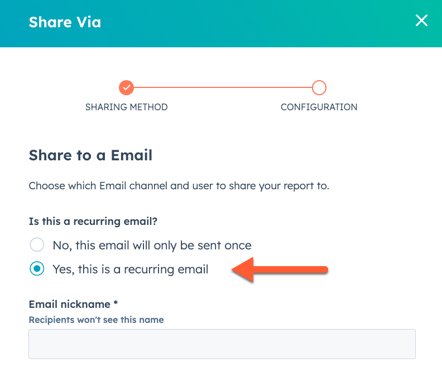 recurring-email-option