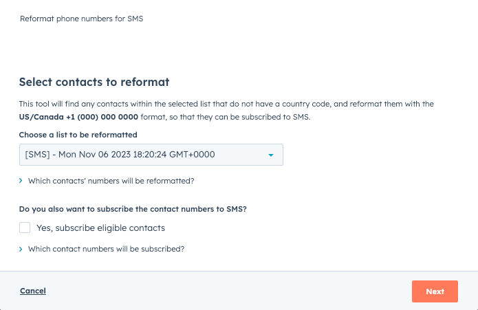 reformat-sms-numbers-in-sms-settings-select-list-and-subscription