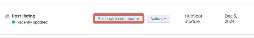 roll-back-recent-update-table-row
