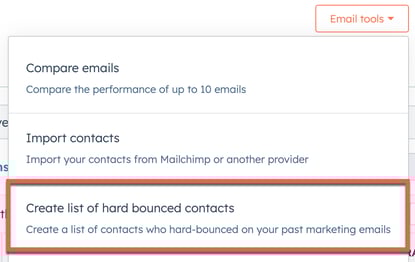 updated-email-tools-dropdown-create-hard-bounced-contact-list