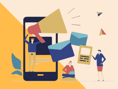 visual representation of social media advertising