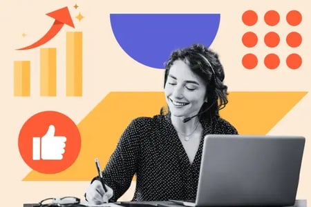 customer rep providing customer value