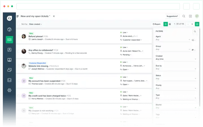 free customer service software freshdesk