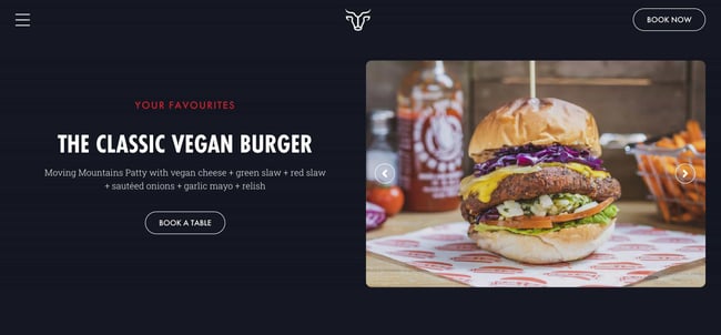elementor wordpress: A website built using Elementor with two splash images, two columns, and cursive text