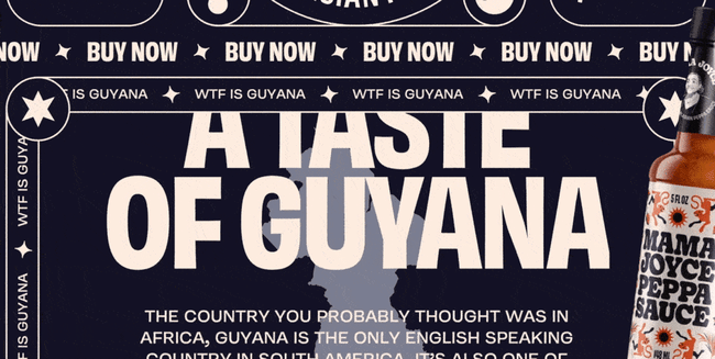 scrolling text css example: hot sauce