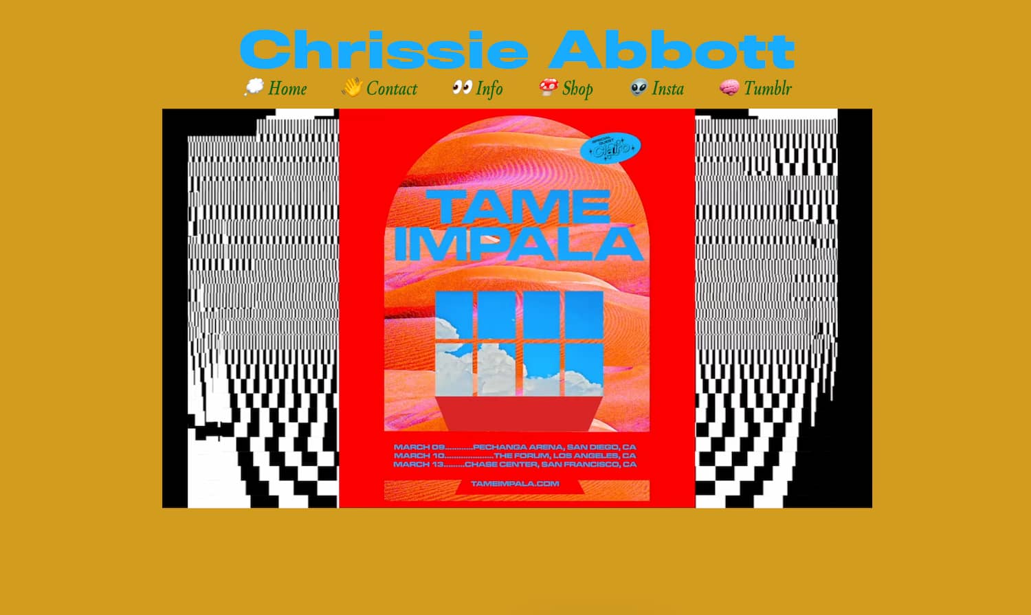 brutalist web design, christine abbot